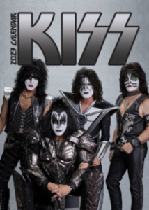 Kiss - 2023 Unofficial Calendar in the group OUR PICKS / Recommended Calenders at Bengans Skivbutik AB (4287545)