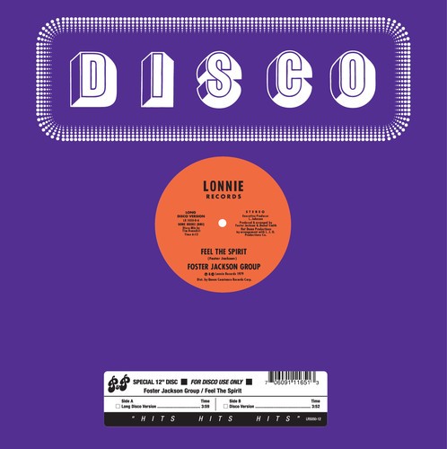 Foster Jackson Group - Feel the Spirit in the group VINYL / RNB, Disco & Soul at Bengans Skivbutik AB (4287898)