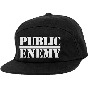 Public Enemy - Logo Bl Camp C in the group MERCHANDISE / Merch / Hip Hop-Rap at Bengans Skivbutik AB (4289897)
