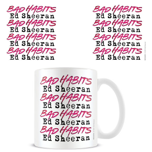 Ed Sheeran - Bad Habits Mug in the group OTHER / MK Test 7 at Bengans Skivbutik AB (4290715)