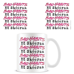 Ed Sheeran - Bad Habits Mug in the group OTHER / MK Export CDON Merch at Bengans Skivbutik AB (4290715)
