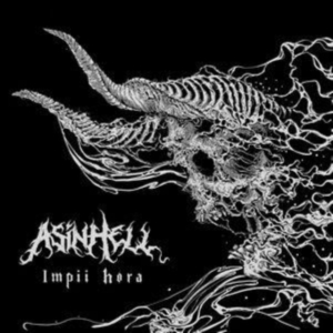 Asinhell - Impii Hora (Crimson Red Marbled Vin in the group VINYL / Hårdrock at Bengans Skivbutik AB (4290746)