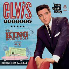 Elvis Presley - Elvis Presley 2023 Calendar Square, Offi in the group OUR PICKS / Recommended Calenders at Bengans Skivbutik AB (4291492)