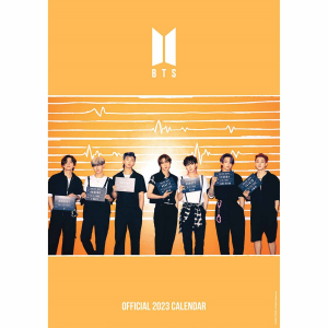 BTS - BTS Bangtan Boys 2023 Calendar A3, Offic in the group OUR PICKS / Sale Prices / BTS 10-års Jubileum at Bengans Skivbutik AB (4291500)