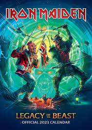 Iron Maiden - Iron Maiden 2023 Calendar A3, Official P in the group CDON - Exporterade Artiklar_Manuellt /  at Bengans Skivbutik AB (4291502)