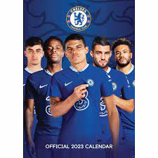 Chelsea FC - Chelsea FC 2023 Calendar A3, Official Pr in the group OTHER / -Start Merch at Bengans Skivbutik AB (4291516)