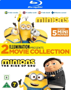 Movie - Minions 1&2 (Bd) in the group OTHER / Övrigt /  at Bengans Skivbutik AB (4291723)