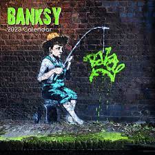 BANKSY CALENDAR 2023 in the group CDON - Exporterade Artiklar_Manuellt /  at Bengans Skivbutik AB (4292512)