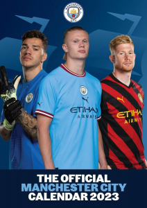 Manchester City - Manchester City FC 2023 Calendar A3, Off in the group CDON - Exporterade Artiklar_Manuellt /  at Bengans Skivbutik AB (4292799)