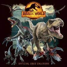 Jurassic World - Jurassic World 2023 Calendar Square, Off in the group CDON - Exporterade Artiklar_Manuellt /  at Bengans Skivbutik AB (4292800)