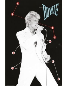David Bowie - Let's Dance Poster i gruppen Minishops / David Bowie / David Bowie Merch hos Bengans Skivbutik AB (4292803)