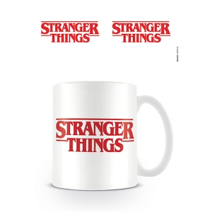 Stranger Things - logo mug in the group MERCHANDISE / Mug / TV series at Bengans Skivbutik AB (4294798)