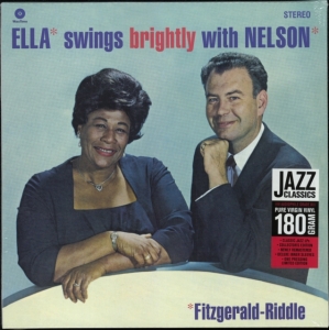 Ella Fitzgerald - Ella Swings Brightly With Nelson Riddle in the group VINYL / Jazz at Bengans Skivbutik AB (4295691)
