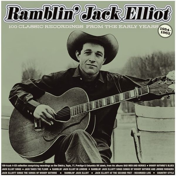 Elliot Ramblin' Jack - 100 Classic Recordings 1954-62 in the group CD / Pop at Bengans Skivbutik AB (4296164)