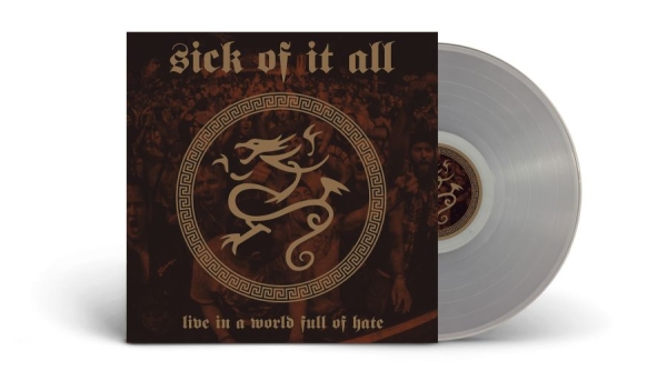 Sick Of It All - Live In A World Full Of Hate (Clear in the group VINYL / Bestsellers at Bengans Skivbutik AB (4297472)