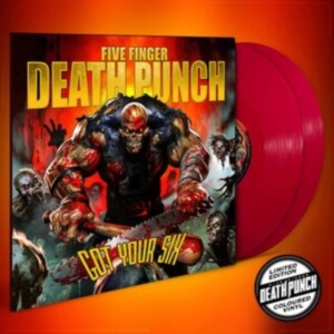 Five Finger Death Punch - Got Your Six (Opaque Red Vinyl) in the group VINYL / Hårdrock,Pop-Rock at Bengans Skivbutik AB (4297732)