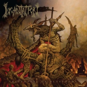 Incantation - Tricennial Of Blasphemy (Red) in the group VINYL / Pop-Rock at Bengans Skivbutik AB (4298244)