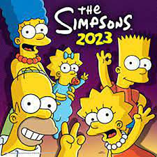 The Simpsons 2023 Calendar in the group OTHER / -Start Merch at Bengans Skivbutik AB (4299229)