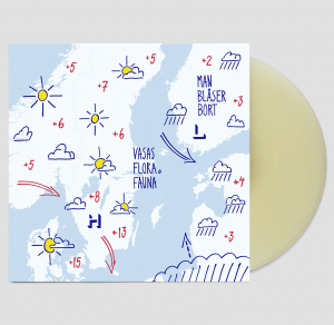 Vasas Flora Och Fauna - Man Blåser Bort (Ltd Ed Glow In The i gruppen VINYL / Pop-Rock hos Bengans Skivbutik AB (4300022)