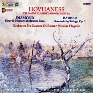 Hovhaness Alan - Talin: Concerto For Clarinet And St in the group CD / Pop-Rock at Bengans Skivbutik AB (4300199)