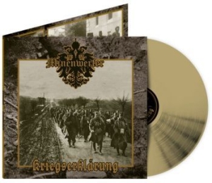 Minenwerfer - Kriegserklärung (Gold Vinyl Lp) in the group VINYL / Hårdrock at Bengans Skivbutik AB (4300436)