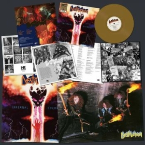 Destruction - Infernal Overkill (Gold Vinyl Lp) in the group VINYL / Hårdrock at Bengans Skivbutik AB (4301085)