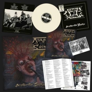 Morbid Saint - Destruction System (Bone Vinyl Lp) in the group VINYL / Hårdrock at Bengans Skivbutik AB (4301099)