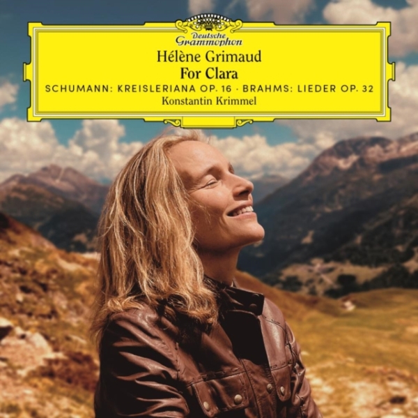 Hélène Grimaud Konstantin Krimmel - For Clara: Works By Schumann & Brah in the group CD / Klassiskt at Bengans Skivbutik AB (4301134)