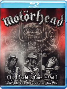 Motörhead - The Wörld Is Ours - Vol 1 Ever in the group MUSIK / Musik Blu-Ray / Hårdrock/ Heavy metal at Bengans Skivbutik AB (4301288)