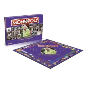 HM Queen Elizabeth II Monopoly in the group OTHER / CDON - Exporterade Artiklar_Manuellt / Merch_CDON_exporterade at Bengans Skivbutik AB (4301606)