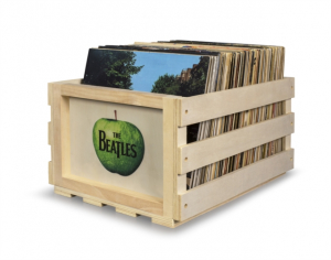 The Beatles - Record Storage Crate Apple in the group OTHER / Vinyltillbehör at Bengans Skivbutik AB (4301615)