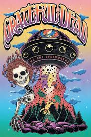 GRATEFUL DEAD - Poster Bertha UFO roul in the group OTHER / Övrigt /  at Bengans Skivbutik AB (4301803)
