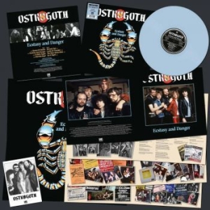 Ostrogoth - Ecstasy And Danger (Blue Vinyl Lp) in the group VINYL / Hårdrock at Bengans Skivbutik AB (4301827)