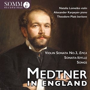 Medtner Nikolai - Medtner In England in the group Externt_Lager /  at Bengans Skivbutik AB (4301997)
