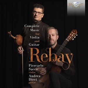 Rebay Ferdinand - Complete Music For Violin & Guitar in the group Externt_Lager /  at Bengans Skivbutik AB (4302032)