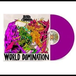 Blood Command - World Domination (Neon Violet Vinyl in the group OUR PICKS / Bengans Staff Picks / Best So Far-Curious 23 - VL at Bengans Skivbutik AB (4302061)