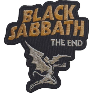 Black Sabbath - The End Woven Patch in the group MERCHANDISE / Merch / Hårdrock at Bengans Skivbutik AB (4302335)