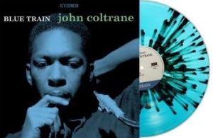 Coltrane John - Blue Train (Turquoise/Black Splatte in the group VINYL / Jazz at Bengans Skivbutik AB (4302383)