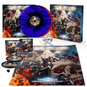 Doro - Conqueress - Forever Strong And Proud (2LP, 2CD Boxset) in the group VINYL / Hårdrock at Bengans Skivbutik AB (4302634)