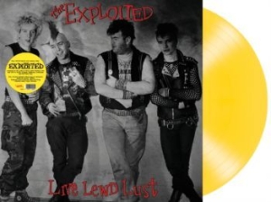 Exploited - Live Lewd Lust (Yellow Vinyl Lp) in the group VINYL / Rock at Bengans Skivbutik AB (4302726)
