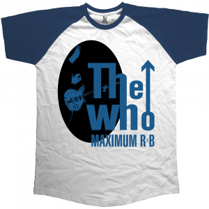 The Who - Maximum R&B (X-Large) Unisex Raglan T-Shirt in the group MERCH / T-Shirt / Summer T-shirt 23 at Bengans Skivbutik AB (4302879)
