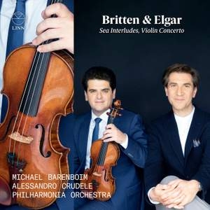 Britten Benjamin Elgar Edward - Britten: Sea Interludes Elgar: Vio in the group Externt_Lager /  at Bengans Skivbutik AB (4303089)