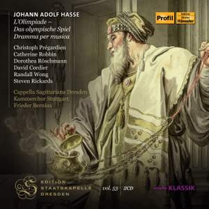 Hasse Johann Adolf - L'olimpiade in the group CD / Klassiskt at Bengans Skivbutik AB (4303101)