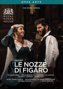 Mozart Wolfgang Amadeus - Le Nozze Di Figaro (Dvd) in the group OTHER / Music-DVD & Bluray at Bengans Skivbutik AB (4303108)