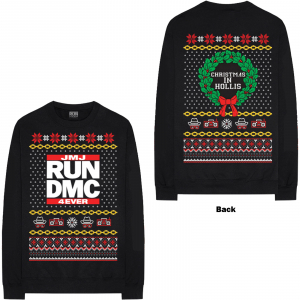 Run DMC - Holiday (Medium) Unisex Back Print Sweatshirt in the group OTHER / Merch CDON 2306 at Bengans Skivbutik AB (4303379)