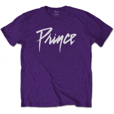 Prince - Logo (Large) Unisex Purple T-Shirt in the group MERCH / T-Shirt / Summer T-shirt 23 at Bengans Skivbutik AB (4303392)