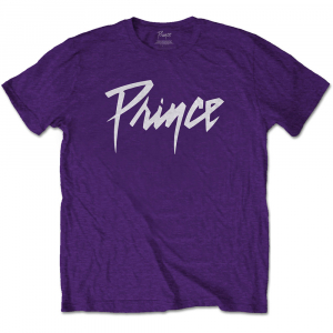 Prince - Logo (X-Large) Unisex Purple T-Shirt in the group MERCH / T-Shirt / Summer T-shirt 23 at Bengans Skivbutik AB (4303393)