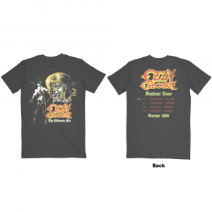 Ozzy Osbourne - Ultimate Remix (Medium) Unisex Back Print T-Shirt in the group MERCH / T-Shirt / Summer T-shirt 23 at Bengans Skivbutik AB (4303407)
