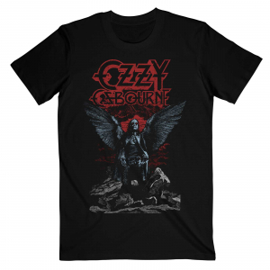 Ozzy Osbourne - Angel Wings (Large) Unisex T-Shirt in the group MERCH / T-Shirt / Summer T-shirt 23 at Bengans Skivbutik AB (4303412)