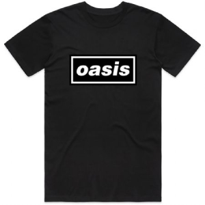 Oasis - Decca Logo (X-Large) Unisex Black T-Shirt in the group OUR PICKS / Recommended T-shirts at Bengans Skivbutik AB (4303432)